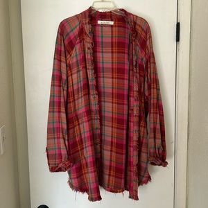 Free people large flannel